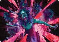 Waltz of Rage Art Card, Art Series: Duskmourn: House of Horror