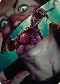 Hauntwoods Shrieker Art Card, Art Series: Duskmourn: House of Horror