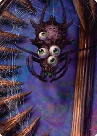 Spider Art Card, Art Series: Duskmourn: House of Horror