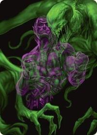 Tyvar, the Pummeler Art Card, Art Series: Duskmourn: House of Horror