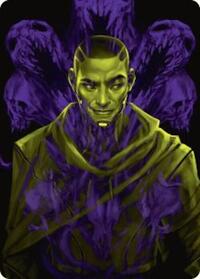 Kaito, Bane of Nightmares Art Card, Art Series: Duskmourn: House of Horror