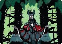 Victor, Valgavoth's Seneschal Art Card (23/54), Art Series: Duskmourn: House of Horror