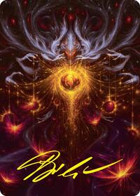 I Am Duskmourn Art Card (Gold-Stamped Signature), Art Series: Duskmourn: House of Horror