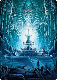 Island Art Card, Art Series: Duskmourn: House of Horror