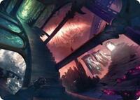 Terramorphic Expanse Art Card, Art Series: Duskmourn: House of Horror