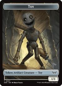 Toy // Manifest Double-Sided Token, Duskmourn: House of Horror