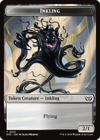 Inkling // Scarecrow Double-Sided Token, Commander: Duskmourn: House of Horror