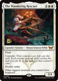 The Wandering Rescuer, Prerelease Cards