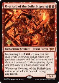 Overlord of the Boilerbilges, Prerelease Cards