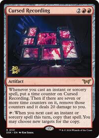 Cursed Recording (0131), Prerelease Cards