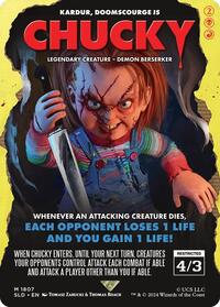 Chucky - Kardur, Doomscourge, Secret Lair Drop Series