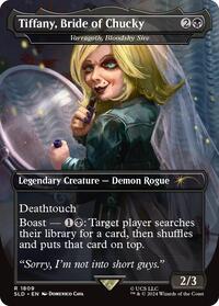 Tiffany, Bride of Chucky - Varragoth, Bloodsky Sire, Secret Lair Drop Series