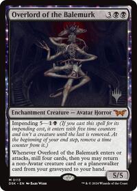 Overlord of the Balemurk, Promo Pack: Duskmourn: House of Horror