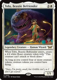 Toby, Beastie Befriender, Promo Pack: Duskmourn: House of Horror