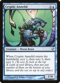 Cryptic Annelid, Duel Decks: Venser vs. Koth