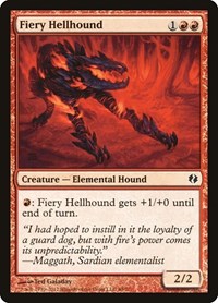 Fiery Hellhound, Duel Decks: Venser vs. Koth