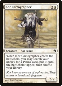 Kor Cartographer, Duel Decks: Venser vs. Koth