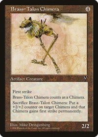 Brass-Talon Chimera, Visions