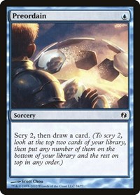 Preordain, Duel Decks: Venser vs. Koth