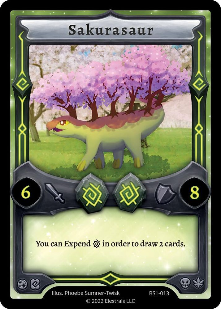 Sakurasaur, Standard, front