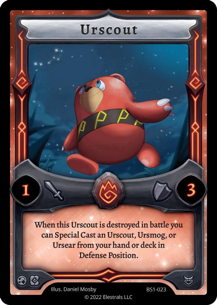 Urscout, Standard, front