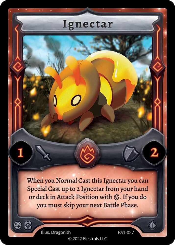 Ignectar, Standard, front