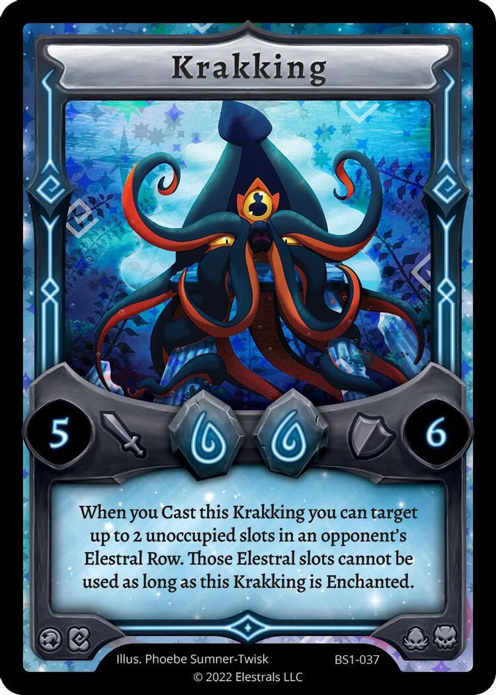 Krakking, Holo, front