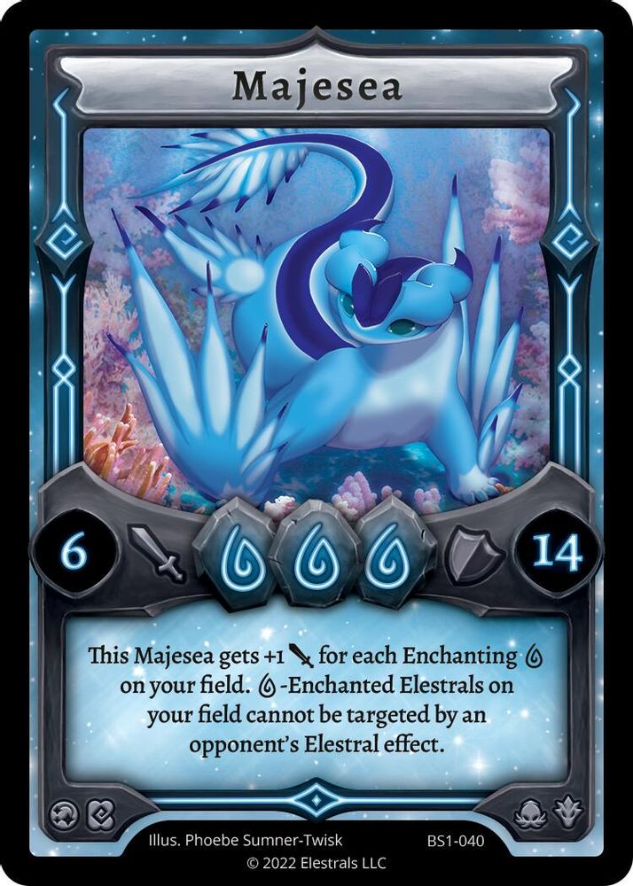 Majesea, Standard, front