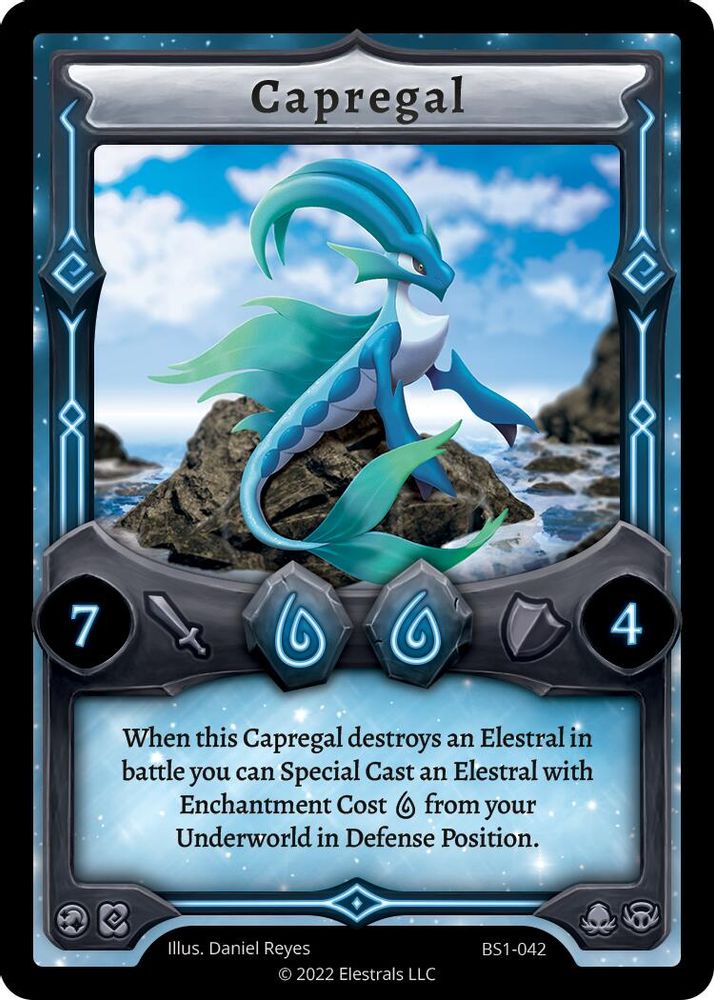 Capregal, Standard, front