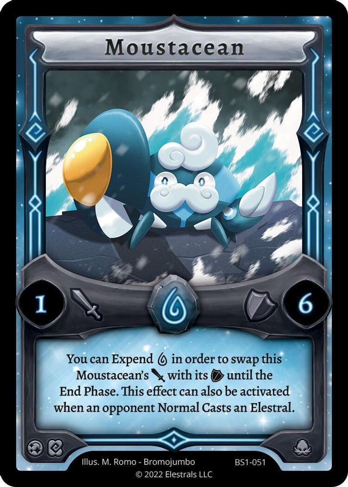 Moustacean, Standard, front