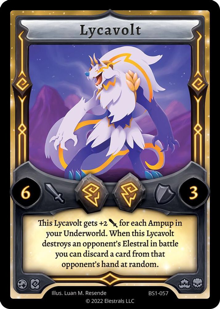 Lycavolt, Standard, front
