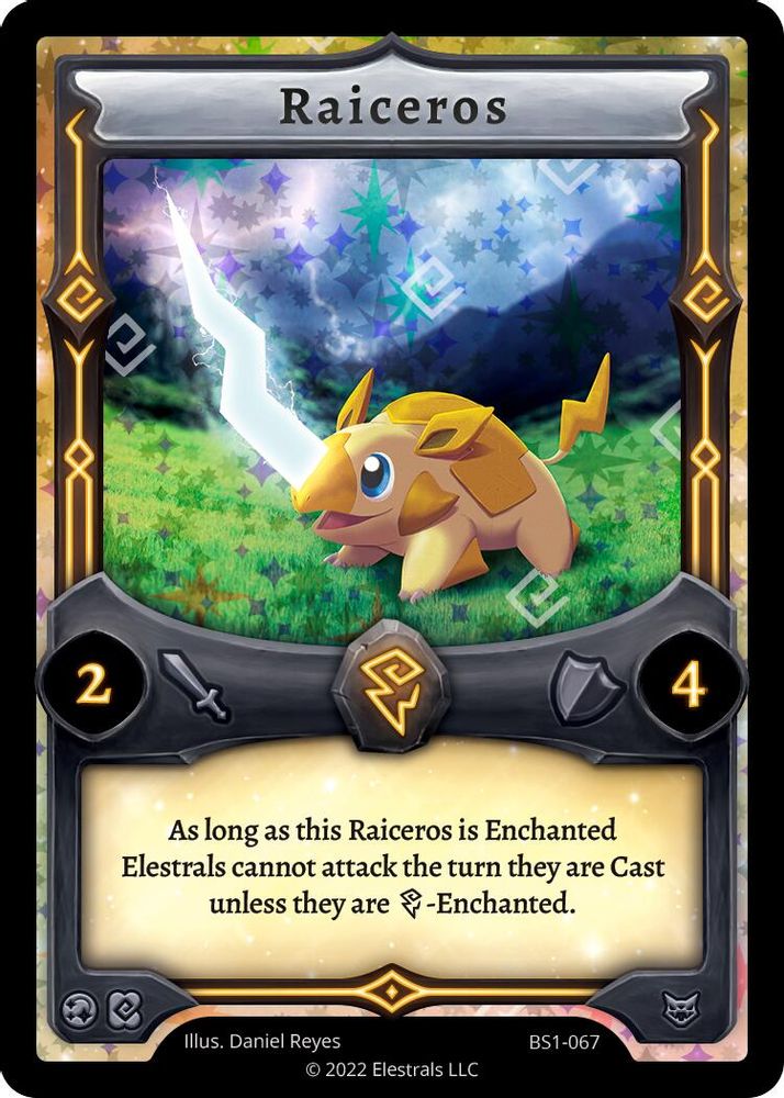 Raiceros, Holo, front