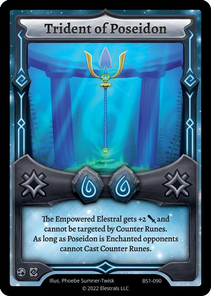 Trident of Poseidon, Standard, front