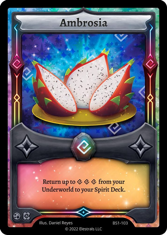 Ambrosia, Holo, front