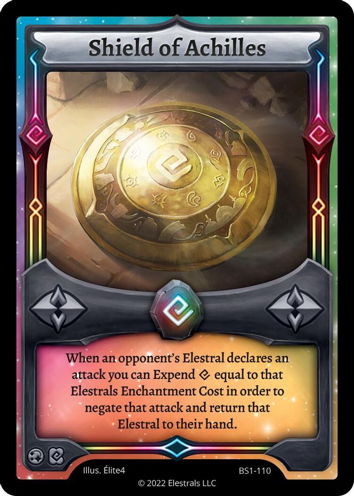 Shield of Achilles, Standard, front