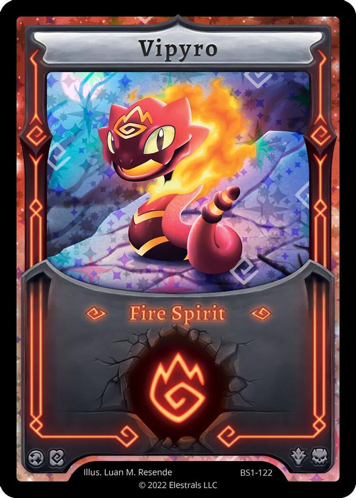 Vipyro (Alternative Art), Holo, front