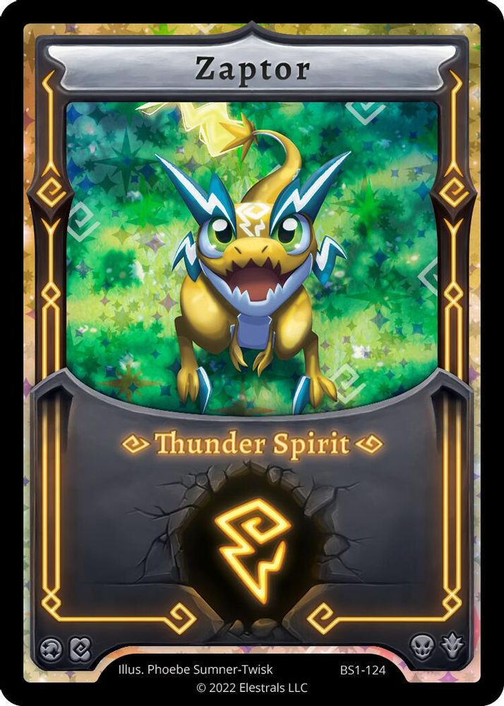 Zaptor (Alternative Art), Holo, front