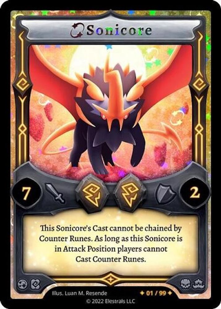 Sonicore (Serialized), Standard, front