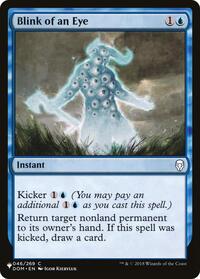 Blink of an Eye, The List Reprints