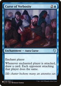 Curse of Verbosity, The List Reprints