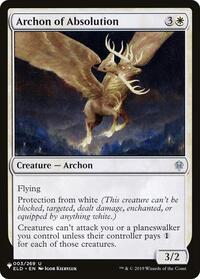 Archon of Absolution, The List Reprints
