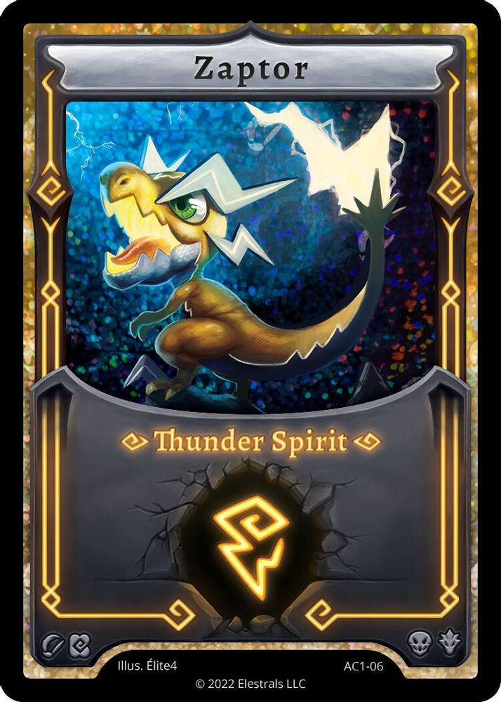 Zaptor, Holo, front