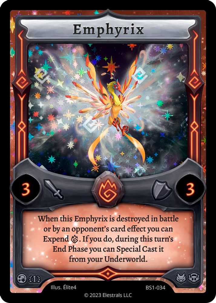 Emphyrix, Holo, front