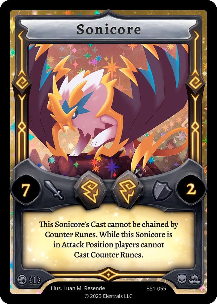 Sonicore, Holo, front