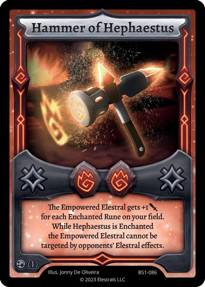 Hammer of Hephaestus, Standard, front