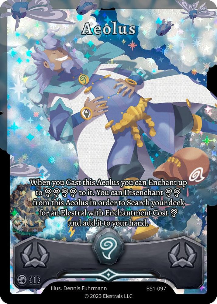 Aeolus, Holo, front