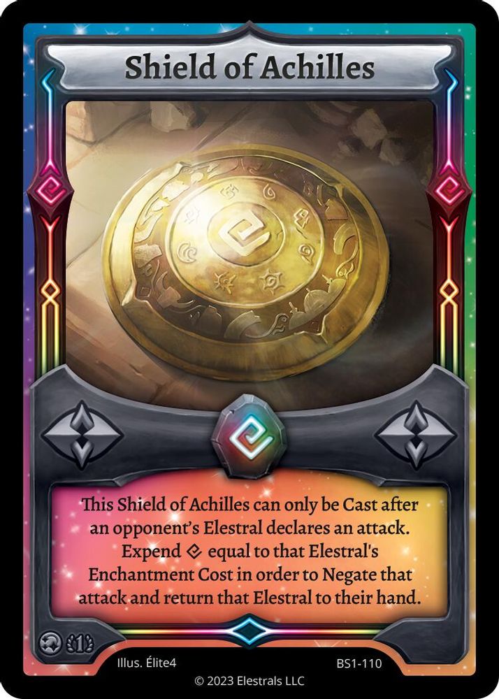 Shield of Achilles, Standard, front