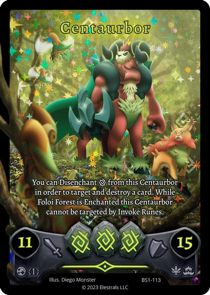 Centaurbor (Full Art), Holo, front