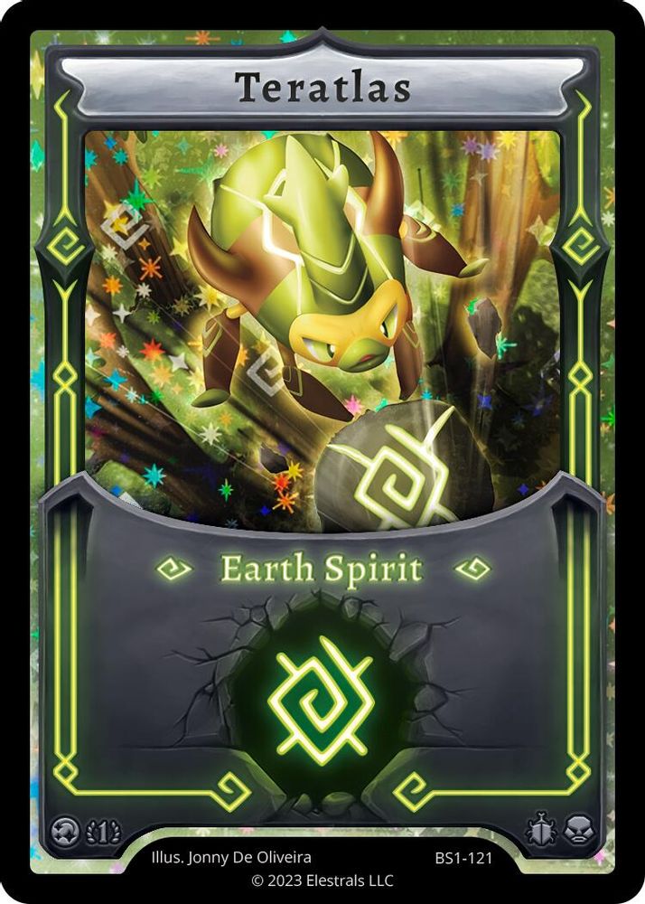 Teratlas (Alternative Art), Holo, front