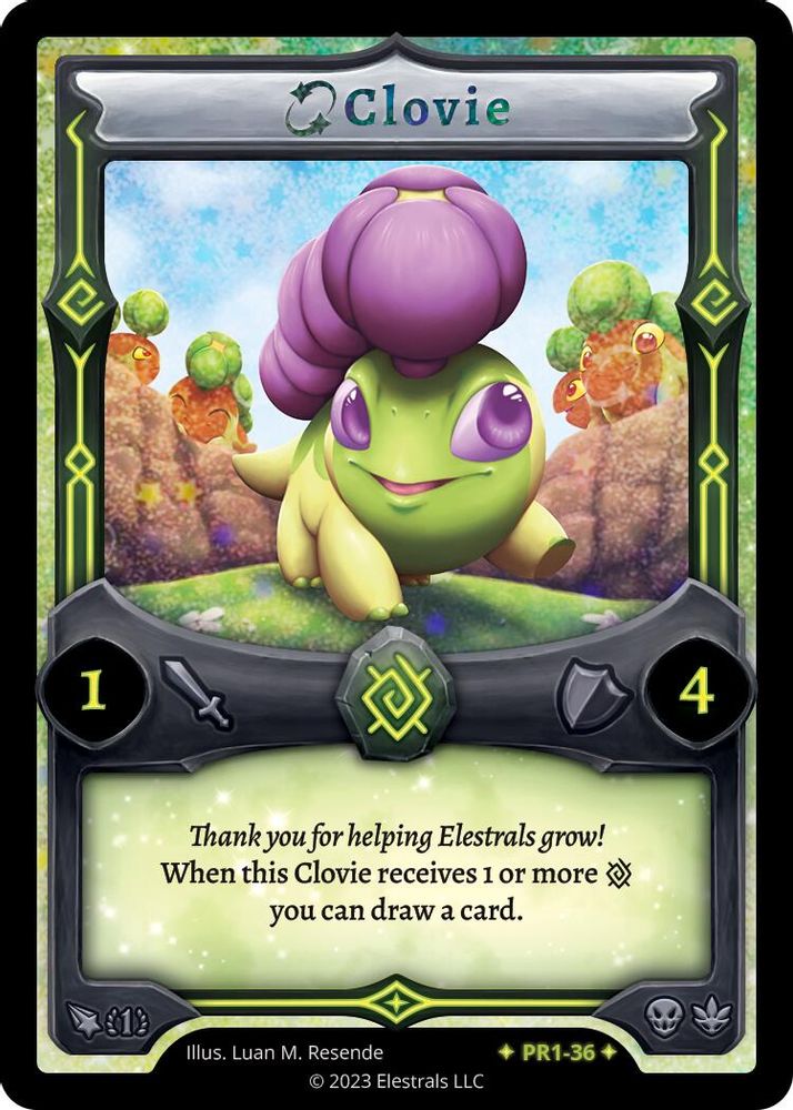 Clovie, Holo, front